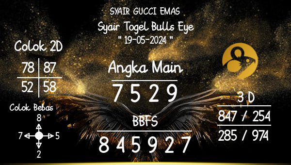 SYAIR GUCCI EMAS - Syair Togel Bulls Eye