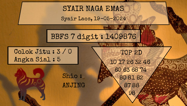 SYAIR NAGA EMAS - Syair Laos