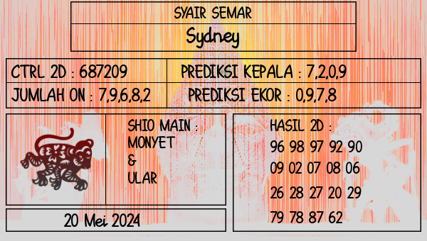 SYAIR SEMAR - Sydney